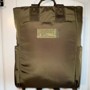 Dagne Dover Petra Convertible Tote (Dark Moss)